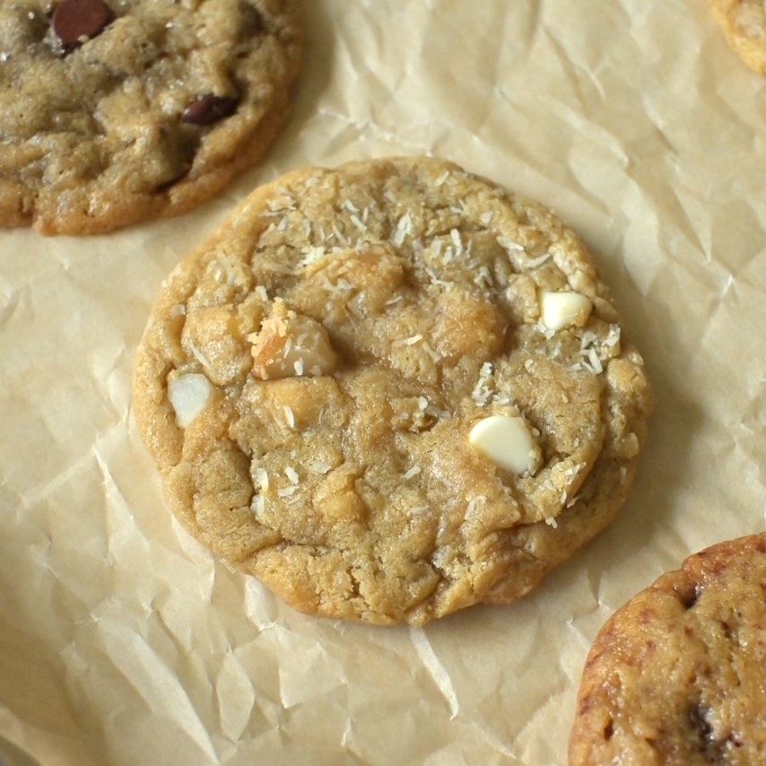 White Chocolate Macadamia Nut Cookies